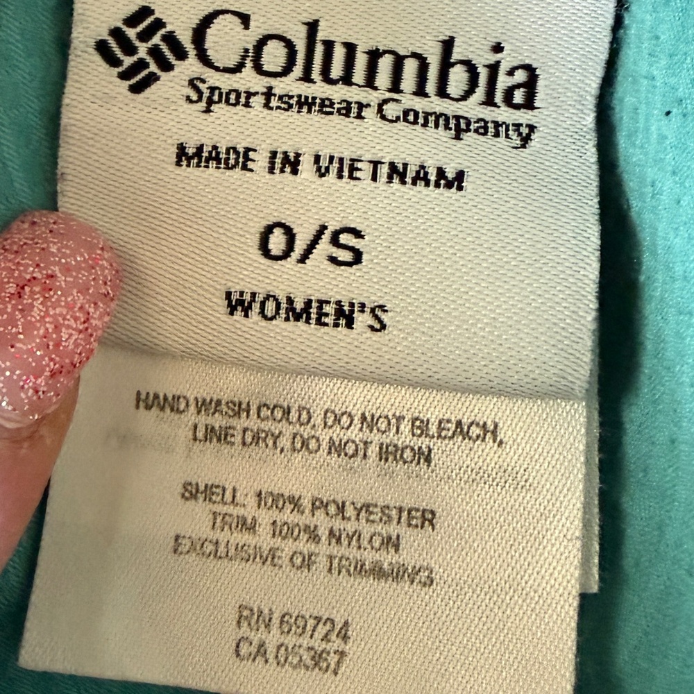 Columbia Omni-Shade Sun Hat Womens Turquoise - Picture 10 of 13
